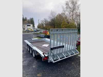 Remorque Plateau Porte engin Martz 4 metre 3.5T (1970) - Photo 3