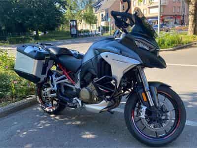 Ducati Multistrada V4S Full Akrapovic Radar TOP CASE (2022) - Photo 3