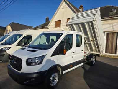 Ford Transit 2T Promotion 10 jours déstockage 170 cv double cabine benne bas (2019) - Photo 1