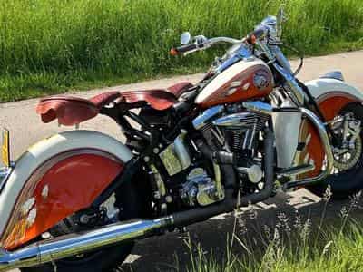 Harley-Davidson Springer Custom CUSTOMISEE PAR SERGE DUBS (1992) - Photo 2