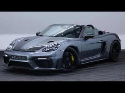 Porsche Boxster 718 Spyder RS PDK * Ceramic brakes - 3D yellow printed carbo (2024) - Photo 1