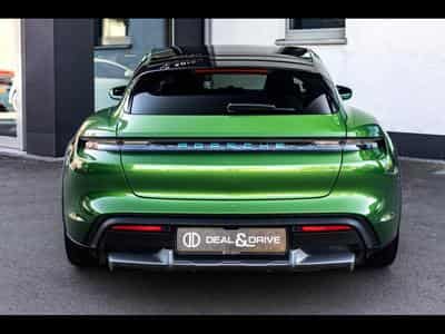 Porsche Taycan TURBO CROSS TURISMO (680 CH) – MAMBA GREEN METALLIC - APPROV (2022) - Photo 4