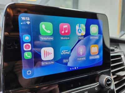 Ford Transit 2.0 TDCI BOITE AUTO 3PLACES CAMERA CARPLAY CRUISE ATTELAGE (2023) - Photo 13