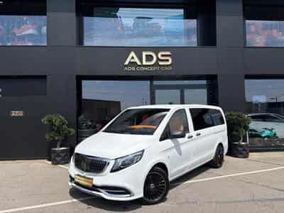 Mercedes Vito Tourer Long VIP Ciel étoilé Cuir orange (2020) - Photo 1