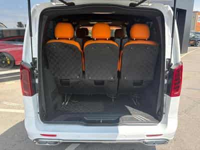 Mercedes Vito Tourer Long VIP Ciel étoilé Cuir orange (2020) - Photo 10