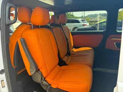 Mercedes Vito Tourer Long VIP Ciel étoilé Cuir orange (2020) - Photo 12