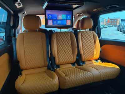 Mercedes Vito Tourer Long VIP Ciel étoilé Cuir orange (2020) - Photo 14