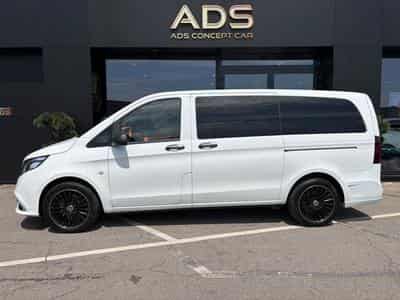 Mercedes Vito Tourer Long VIP Ciel étoilé Cuir orange (2020) - Photo 4