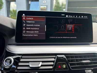 BMW 518 BERLINE 150CV BOITE AUTO GPS/CAMERA DE RECUL/CARPLAY (2022) - Photo 10