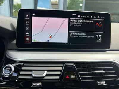 BMW 518 BERLINE 150CV BOITE AUTO GPS/CAMERA DE RECUL/CARPLAY (2022) - Photo 12