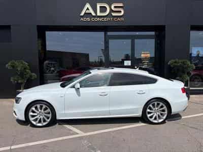 Audi A5 Sportback/S line Extérieur/Toit Ouvrant/Cuir gris/GPS/Sièges (2014) - Photo 4