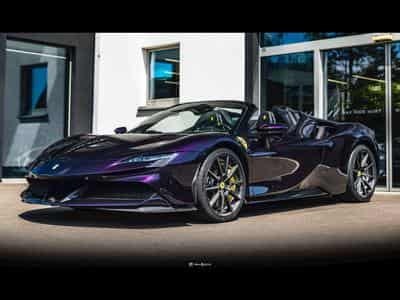 Ferrari SF90 ATELIER°24-MONTH WARRANTY°VIOLA HONG KONG - PPF - IMMAT. FR (2024) - Photo 1