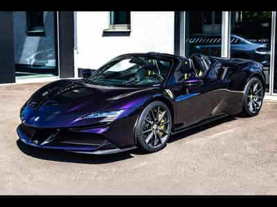 Ferrari SF90 ATELIER°24-MONTH WARRANTY°VIOLA HONG KONG - PPF - IMMAT. FR (2024) - Photo 5