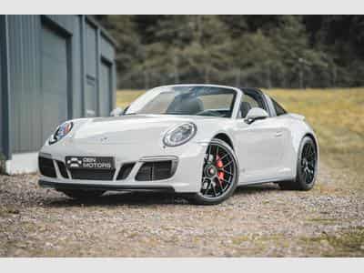 Porsche 911 Targa 4 GTS Gris Craie Rare – 1ère Main – Porsche Approved (2018) - Photo 2