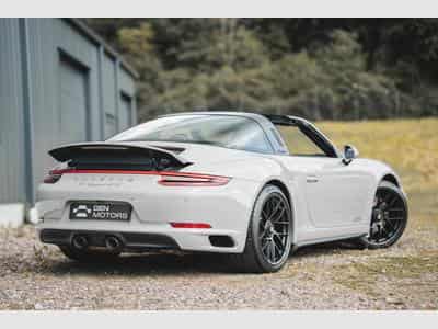 Porsche 911 Targa 4 GTS Gris Craie Rare – 1ère Main – Porsche Approved (2018) - Photo 3