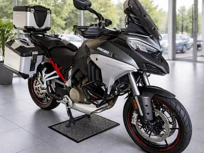 Ducati Multistrada V4S Full Akrapovic Radar TOP CASE (2022) - Photo 1
