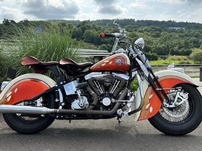 Harley-Davidson Springer Custom CUSTOMISEE PAR SERGE DUBS (1992) - Photo 1