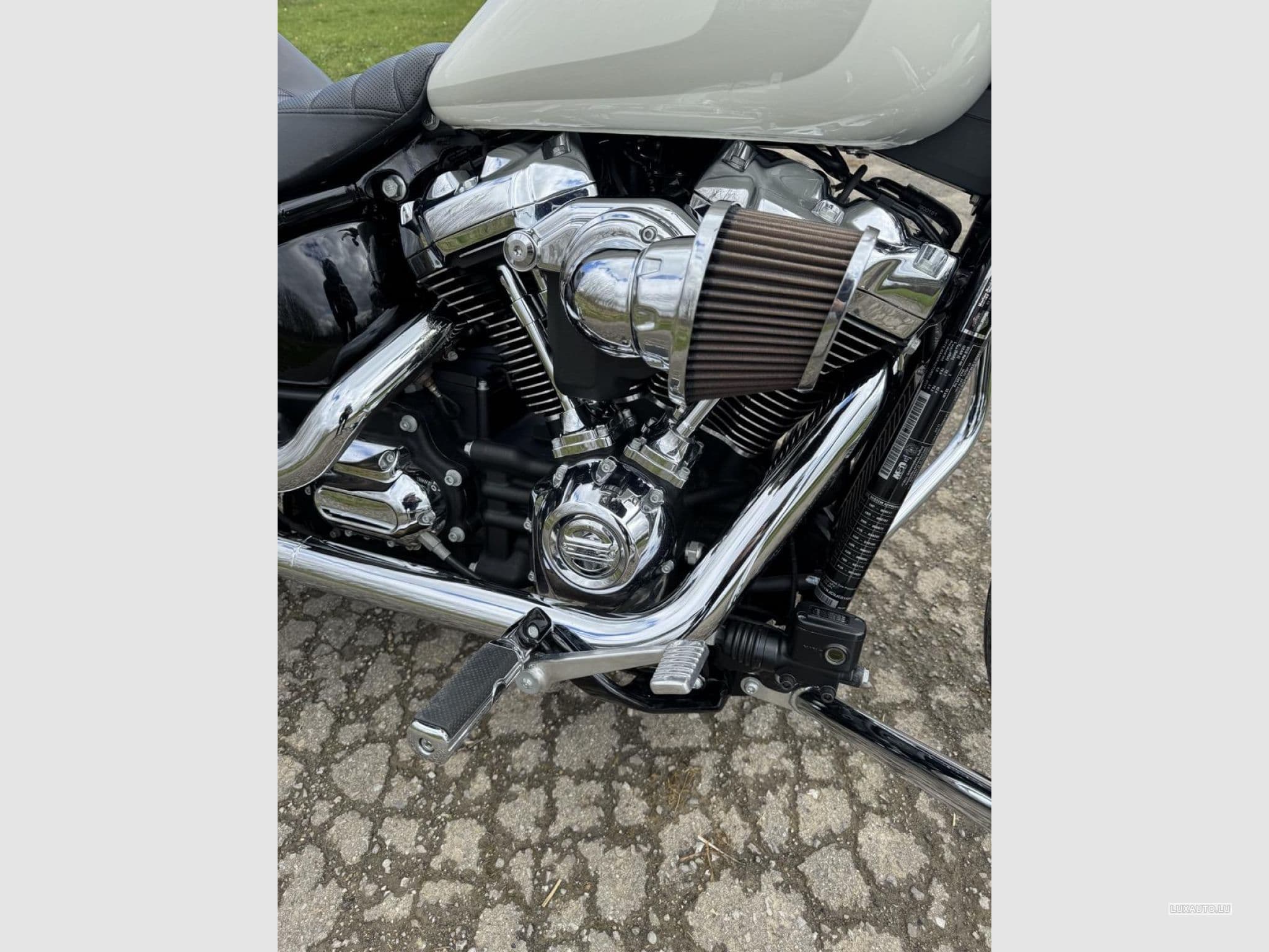 Harley-Davidson Low Rider FXLR - 1 propriétaire - Full Chrome - Full option (2018) - Photo 5