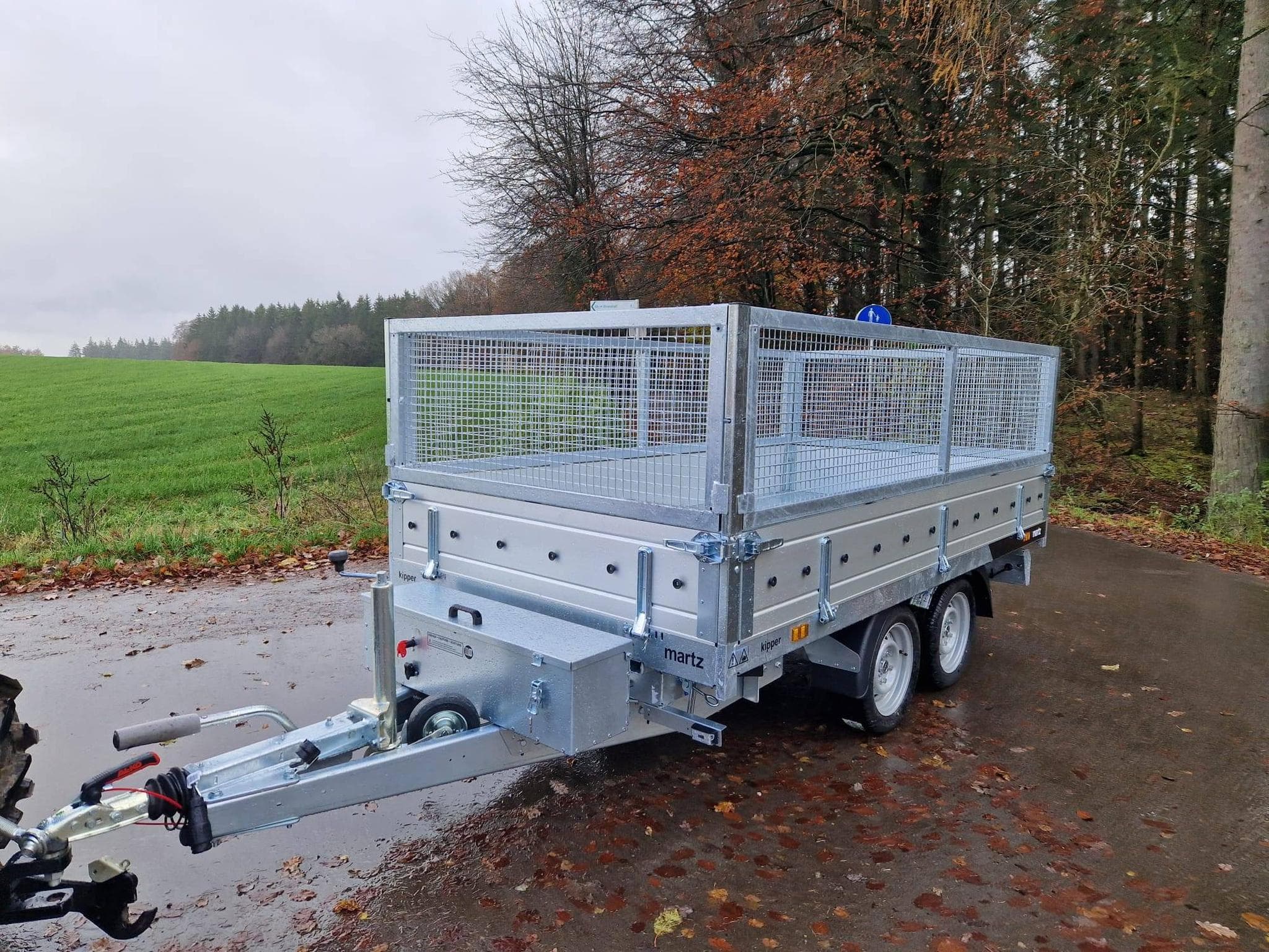 Remorque Double Essieux Martz Kipper - Benne 2.7T (2025) - Photo 1