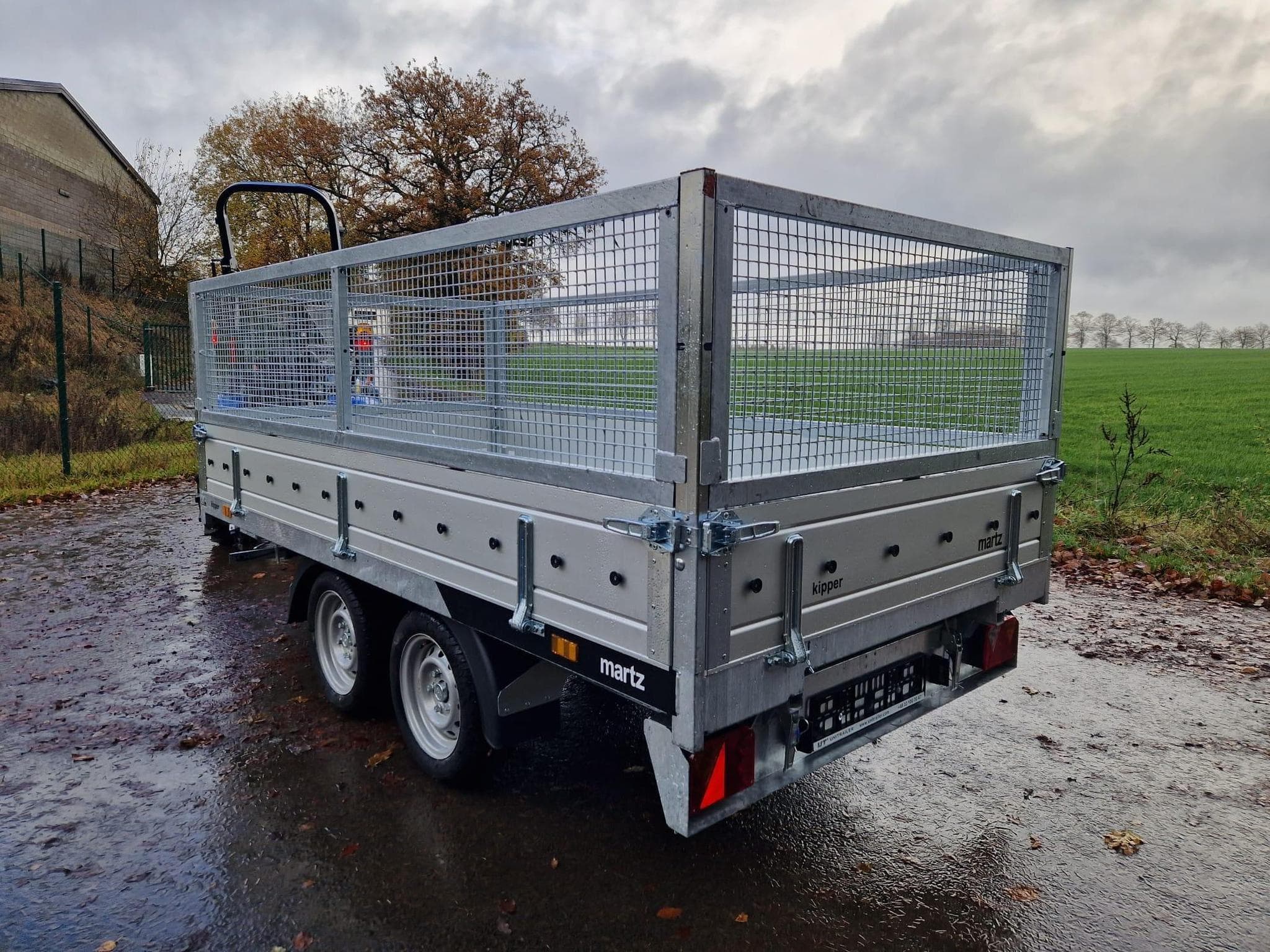 Remorque Double Essieux Martz Kipper - Benne 2.7T (2025) - Photo 3