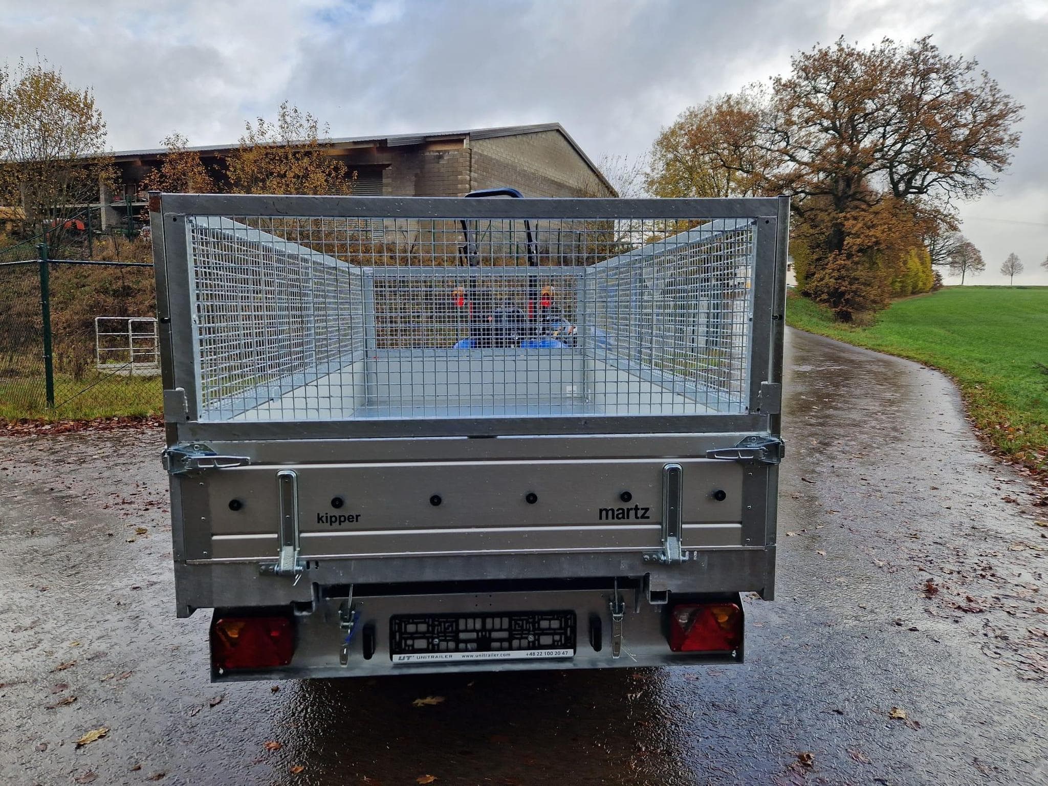 Remorque Double Essieux Martz Kipper - Benne 2.7T (2025) - Photo 4