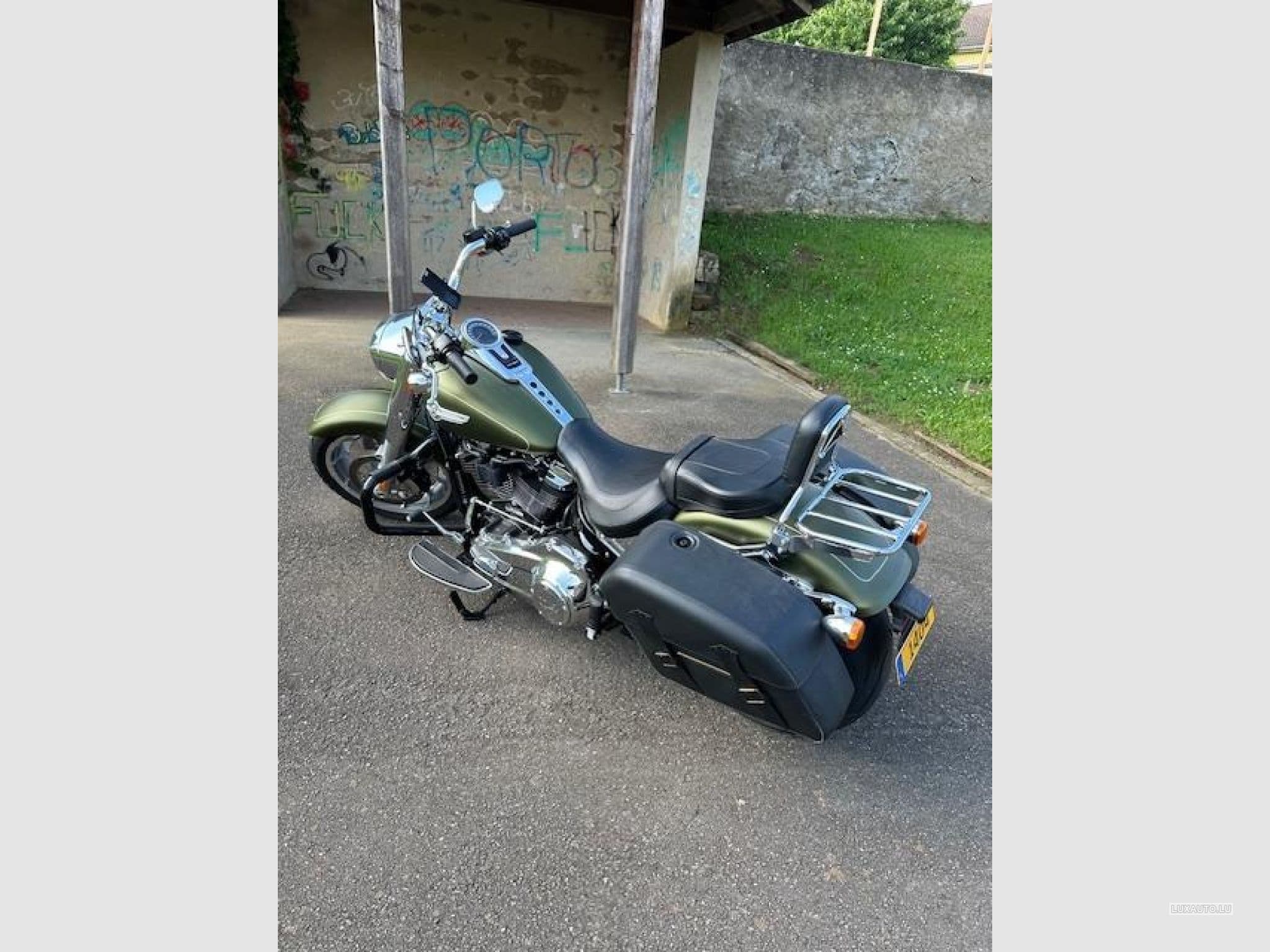Harley-Davidson Fat Boy vert (2022) - Photo 1