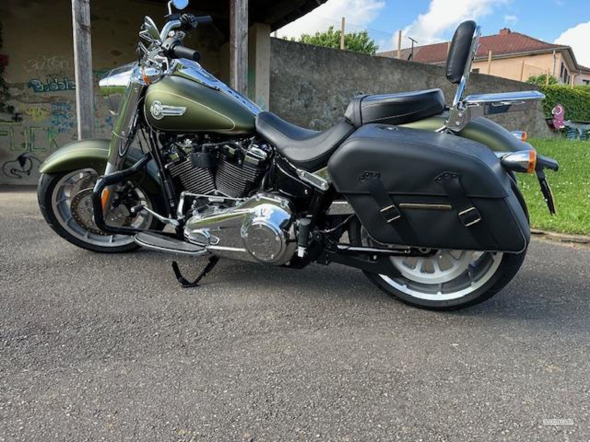 Harley-Davidson Fat Boy vert (2022) - Photo 2
