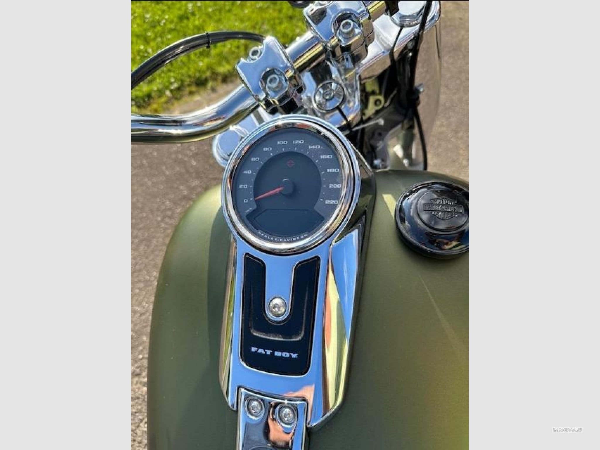 Harley-Davidson Fat Boy vert (2022) - Photo 4