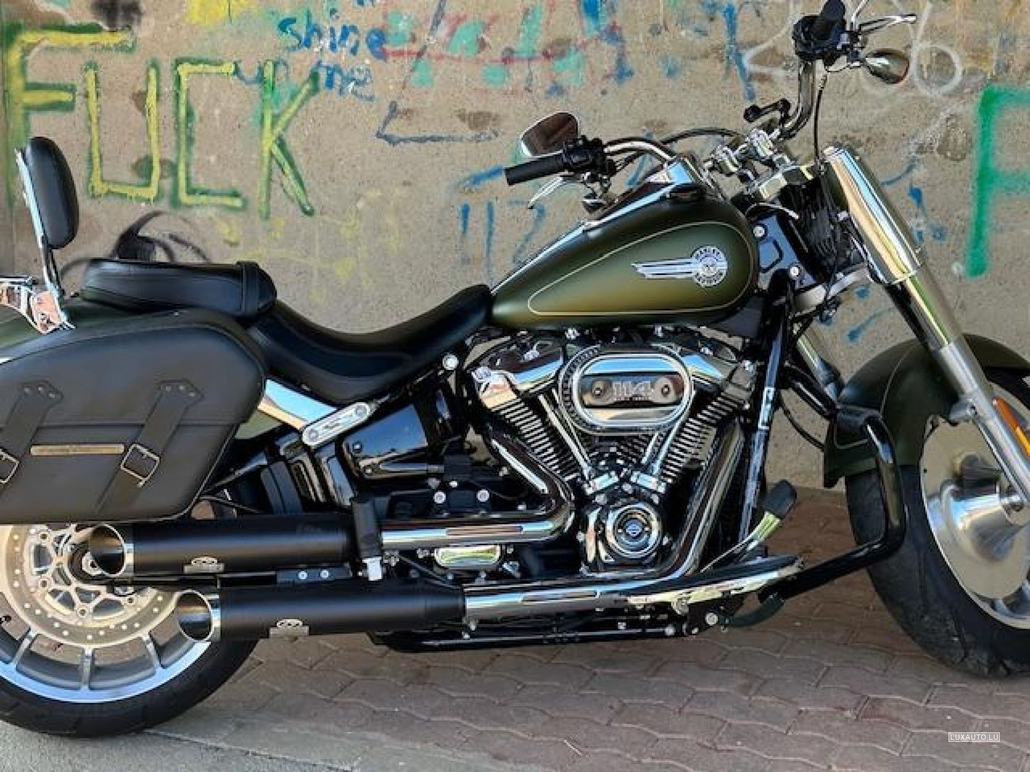 Harley-Davidson Fat Boy vert (2022) - Photo 7