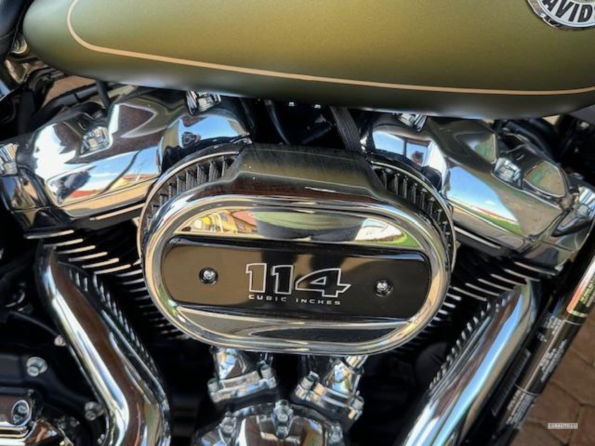 Harley-Davidson Fat Boy vert (2022) - Photo 9
