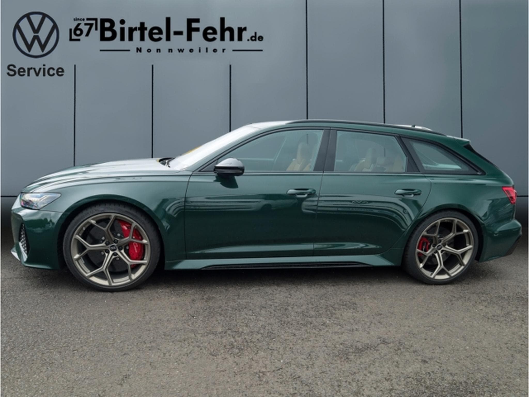 Audi RS6 TFSI Avant PERFORMANCE ''VOLL'' Goodwoodgreen/Cognac (2024) - Photo 2