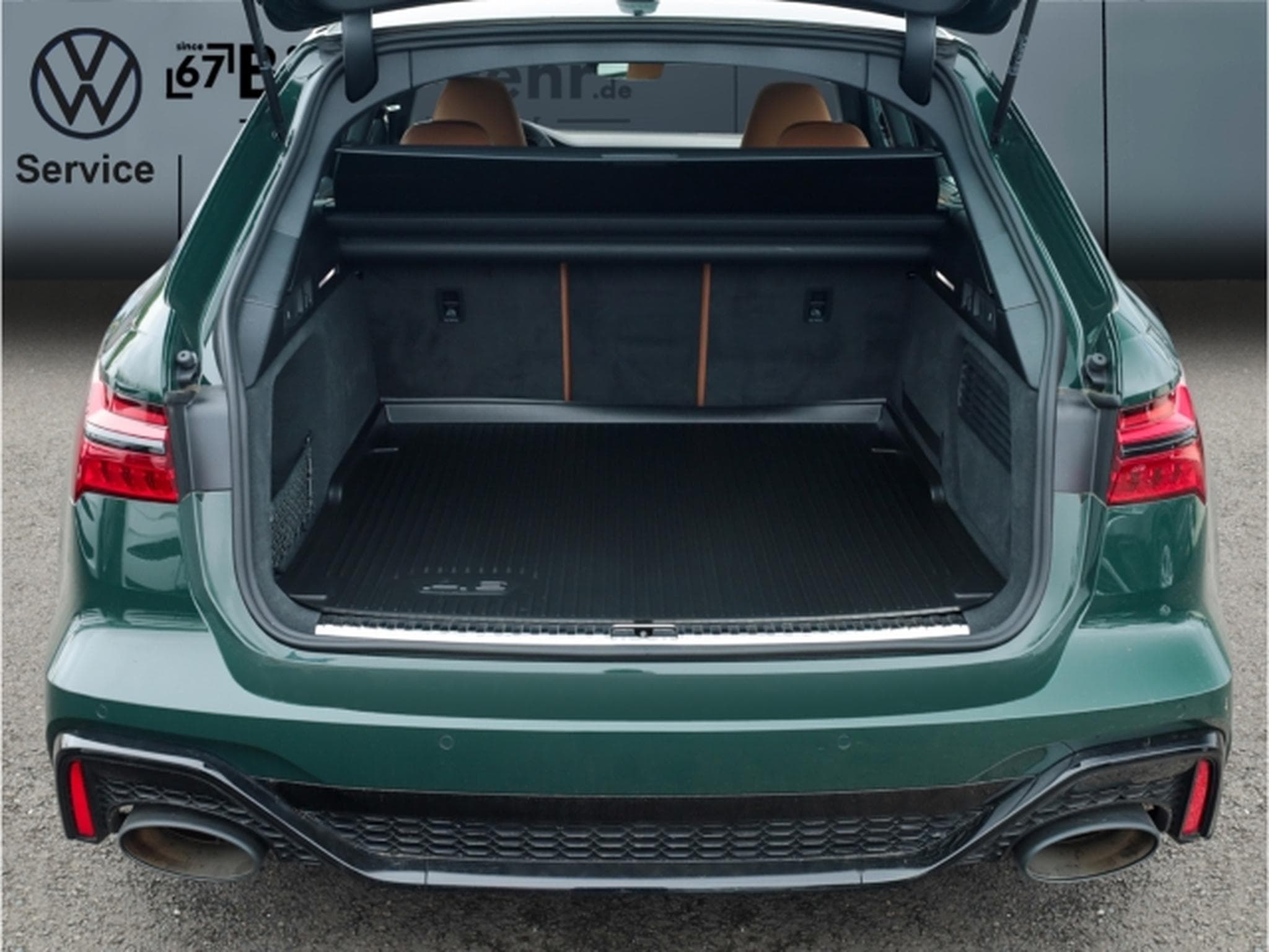 Audi RS6 TFSI Avant PERFORMANCE ''VOLL'' Goodwoodgreen/Cognac (2024) - Photo 5