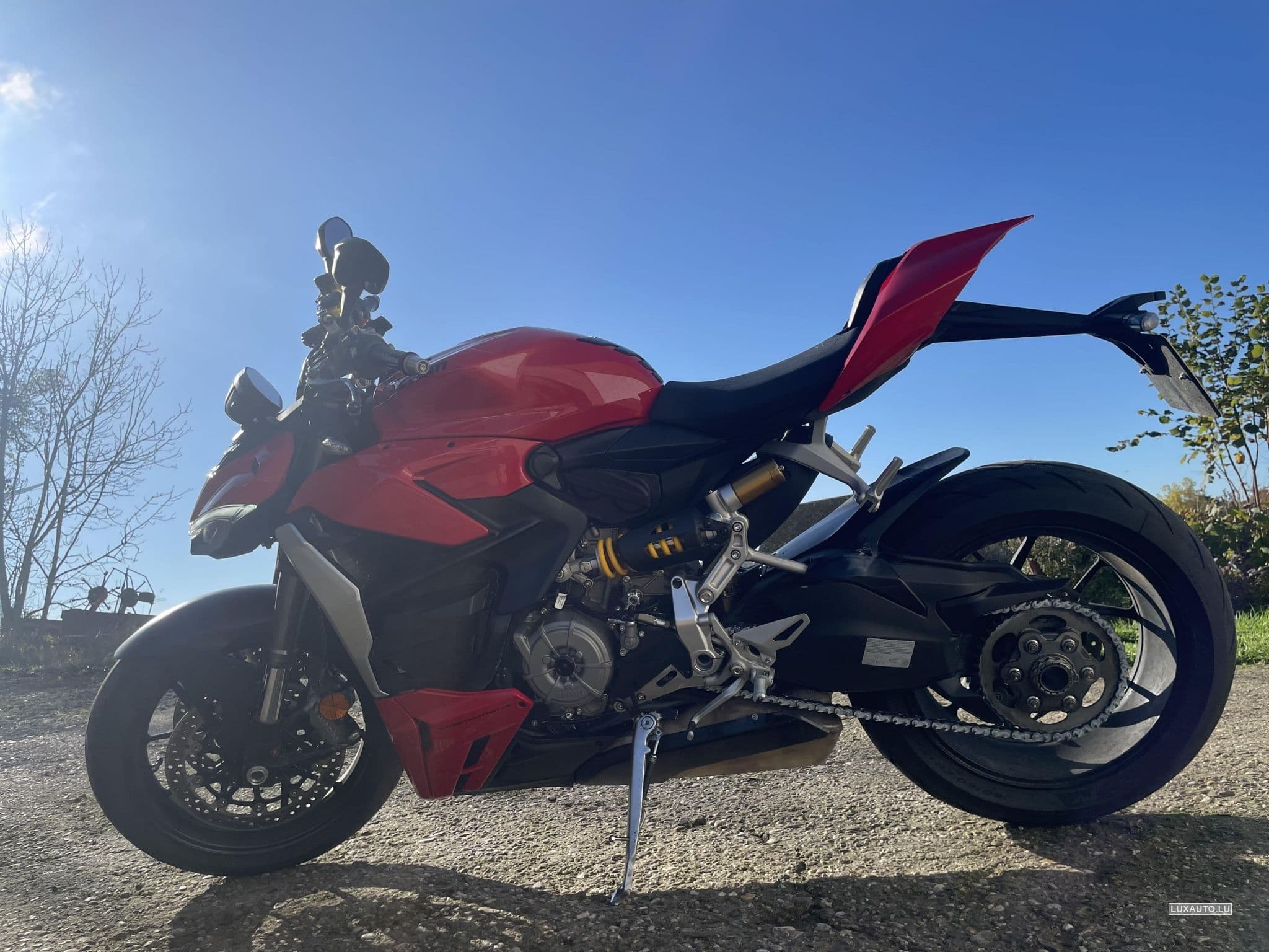 Ducati Streetfighter saddle racing version, motorcycle cover waterproff (2022) - Photo 1