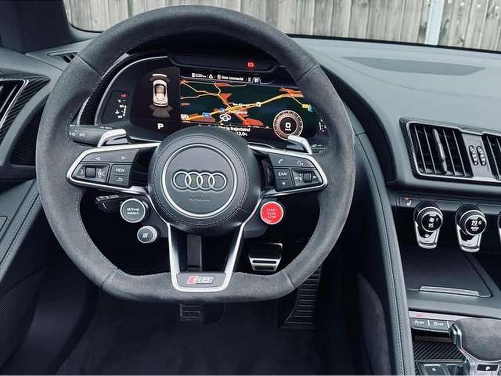 Audi R8 TVA DÉDUCTIBLE 5.2i V10 Q Performance S tronic (2021) - Photo 15