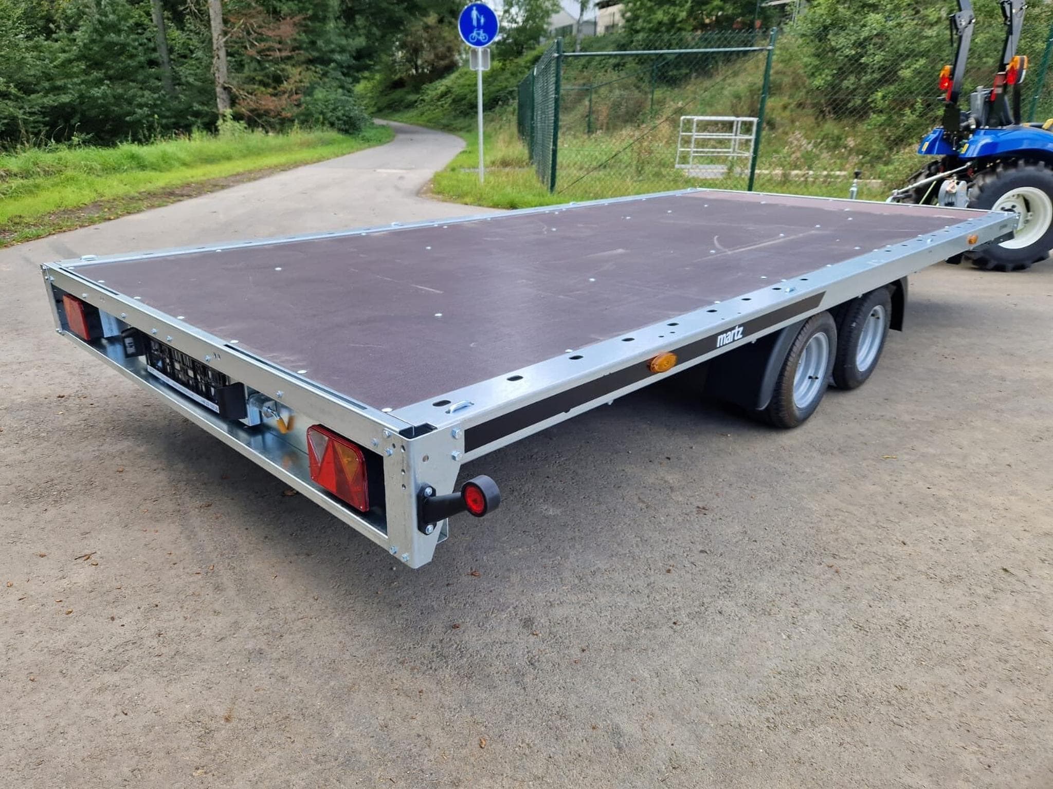 Remorque Porte-Voiture Plateau Martz GT Kippbar 4M80 (2025) - Photo 3