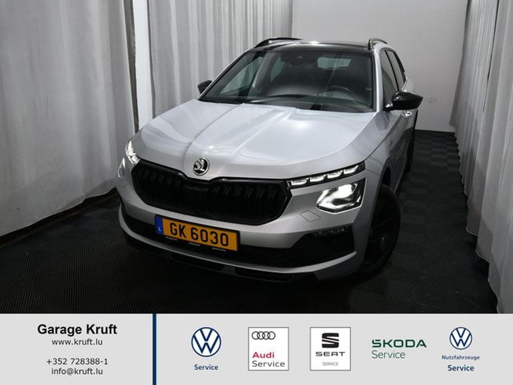 Skoda Kamiq Kamiq Monte Carlo, Navi, schw. AHK, Pano., R.Vie (2025) - Photo 1