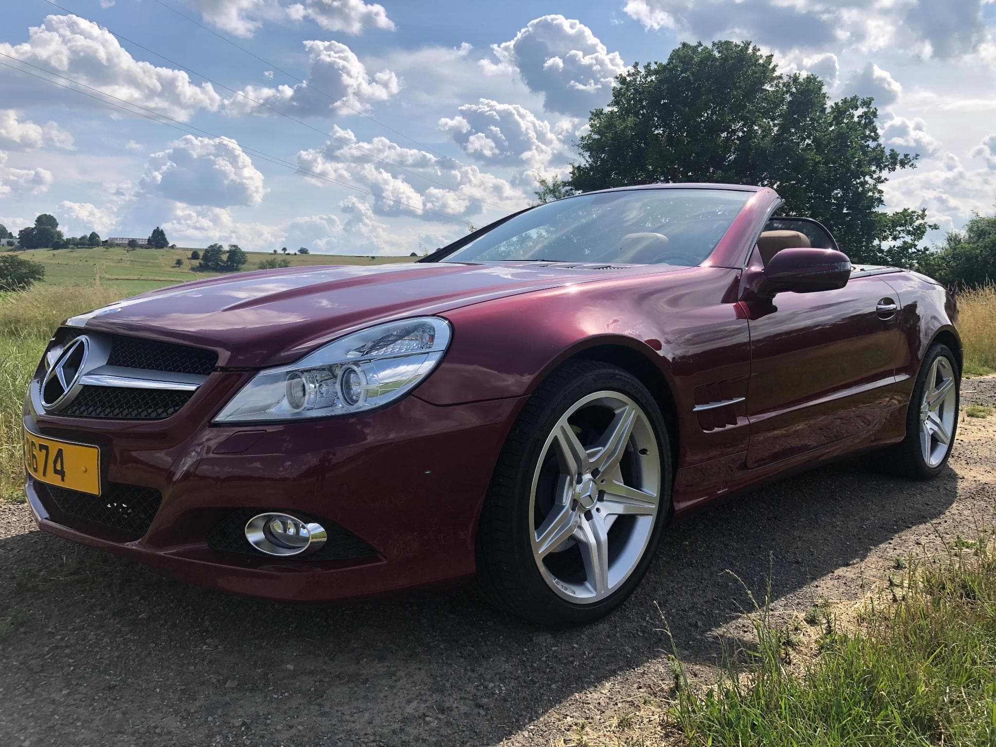 Mercedes SL 350 PACK AMG-LINE 7G-TRONIC 316 PS (2008) - Photo 1