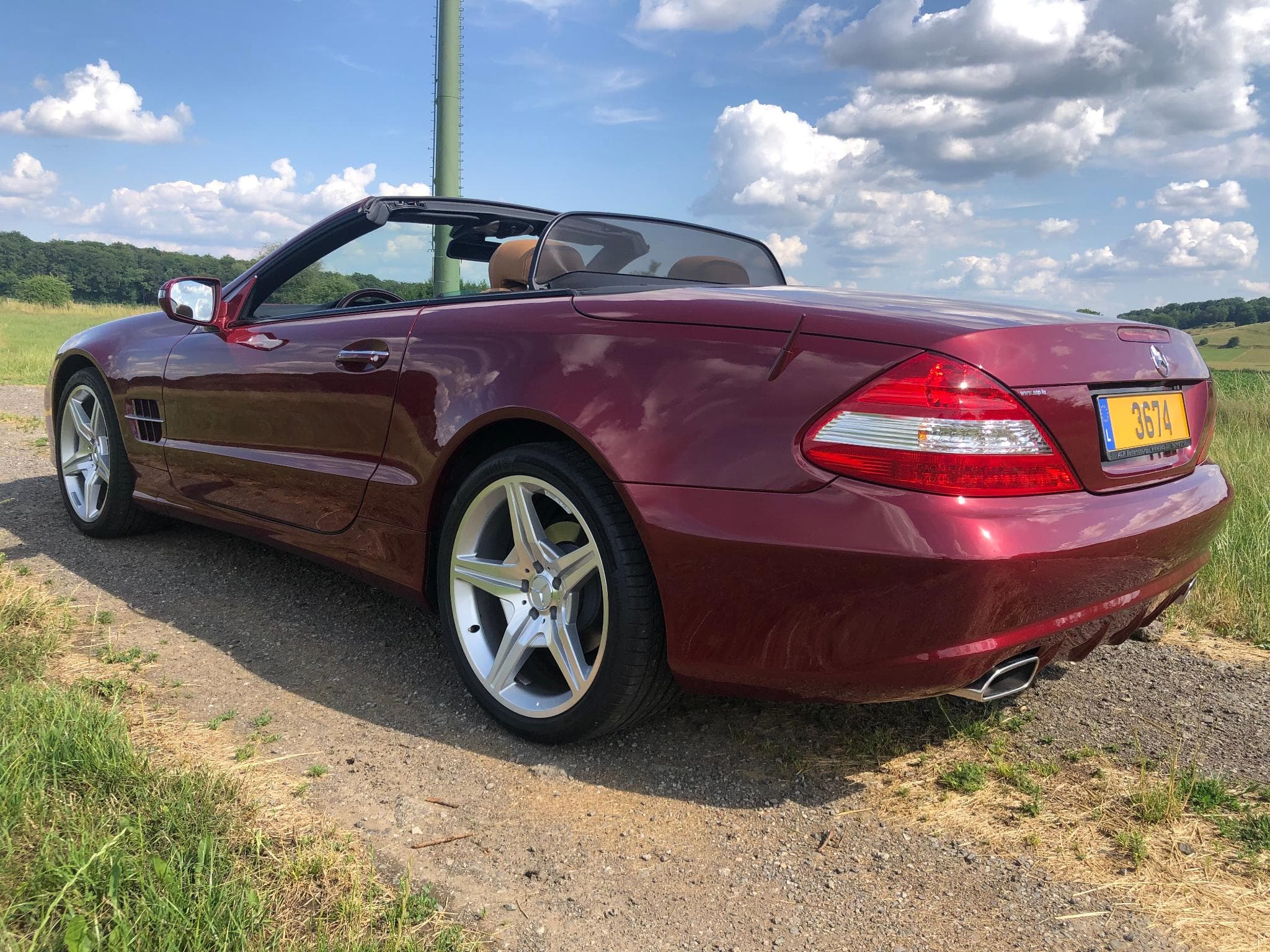 Mercedes SL 350 PACK AMG-LINE 7G-TRONIC 316 PS (2008) - Photo 4