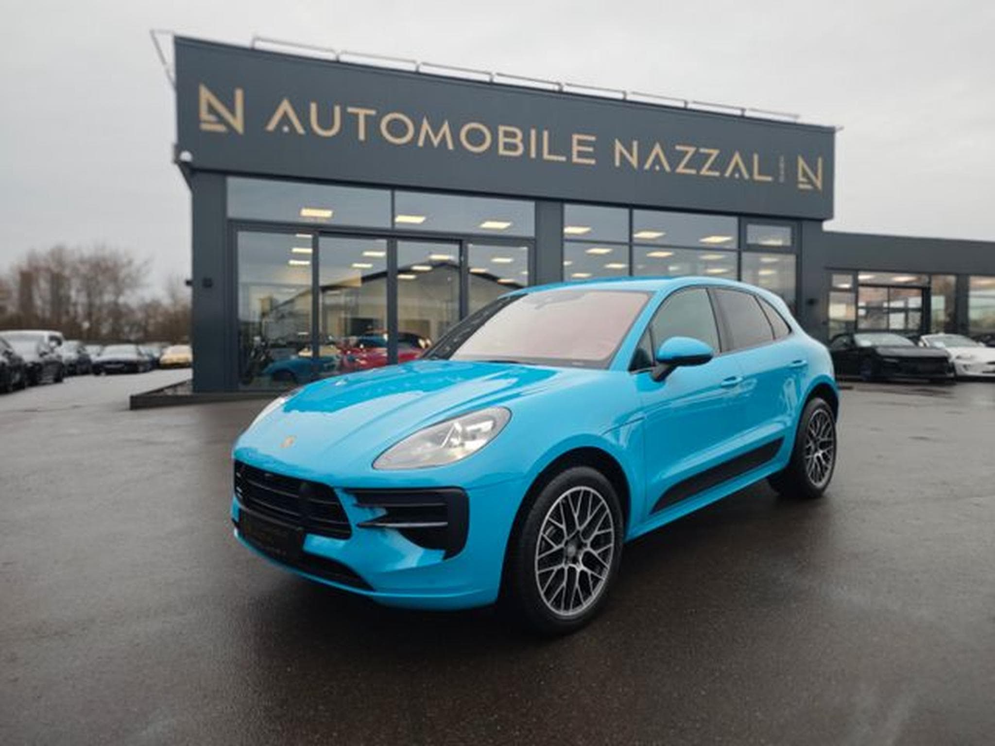 Porsche Macan MACAN S*PTS MIAMI BLUE*SPORT DESIGN*PASM*20.ZOLL (2019) - Photo 1