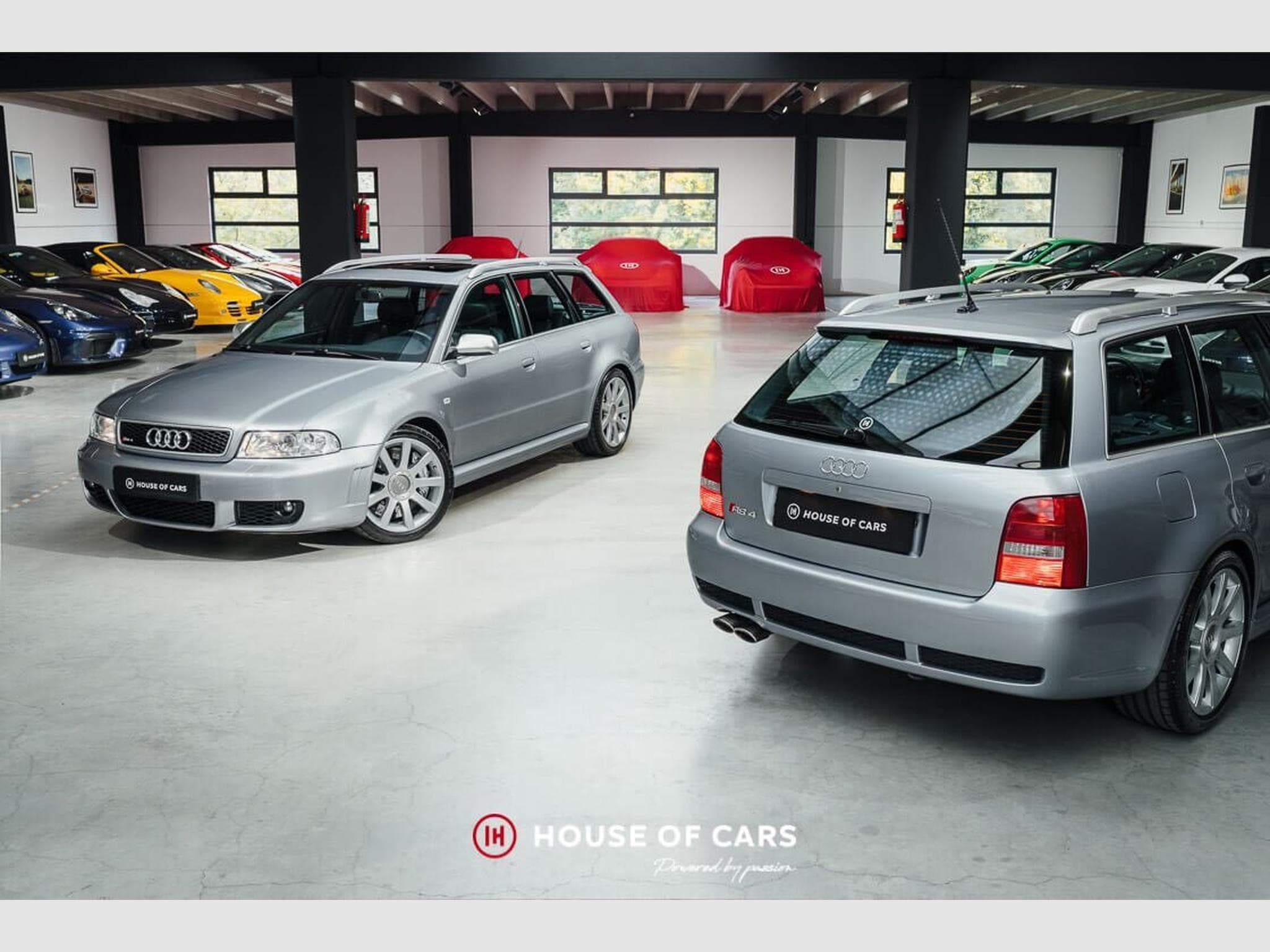 Audi RS4 B5 AVANT AVUS SILVER METALLIC - FULL AUDI HISTORY (2001) - Photo 1