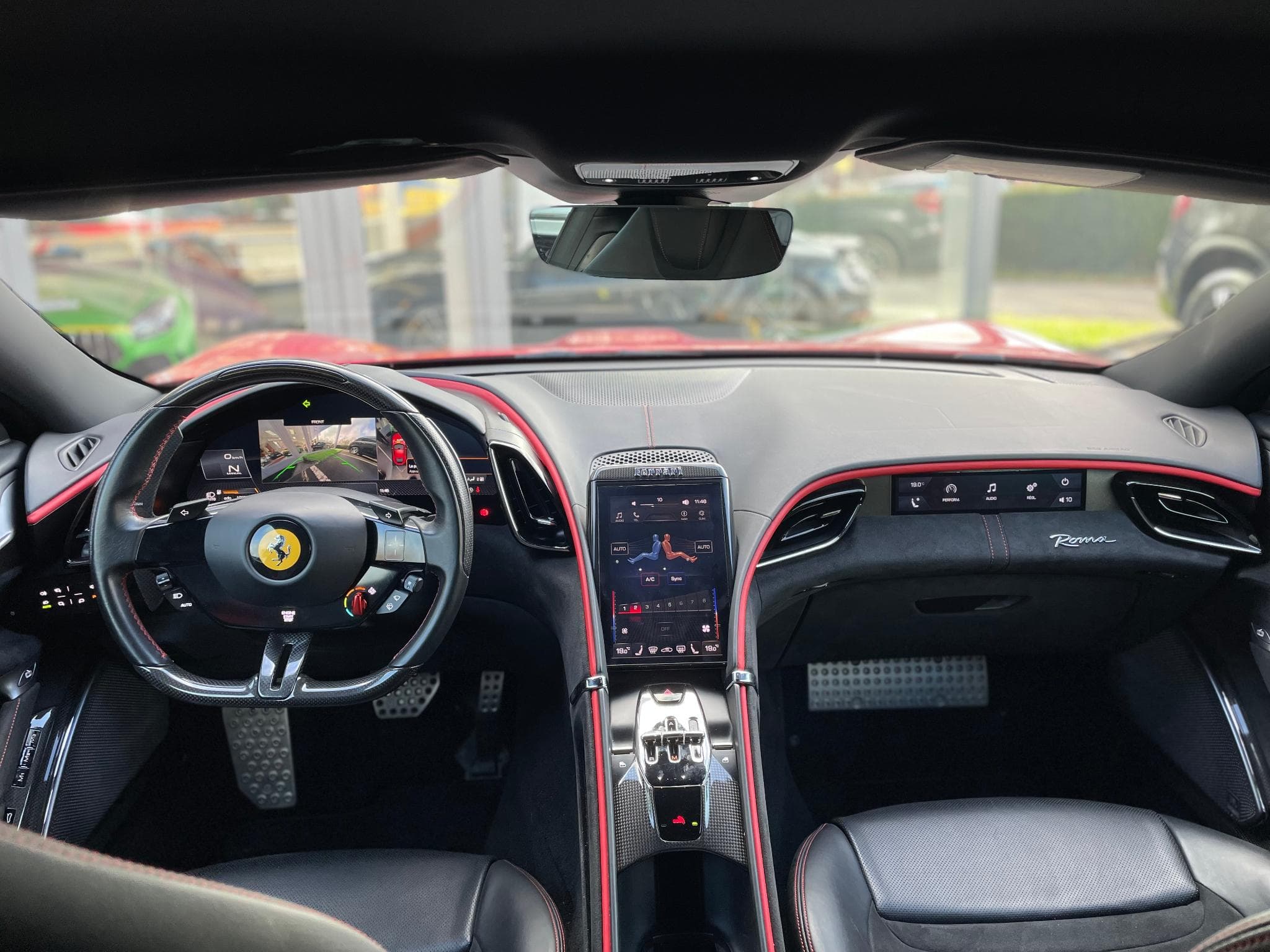 Ferrari Roma Coupé 3.9 V8 620 Carbone (2021) - Photo 15