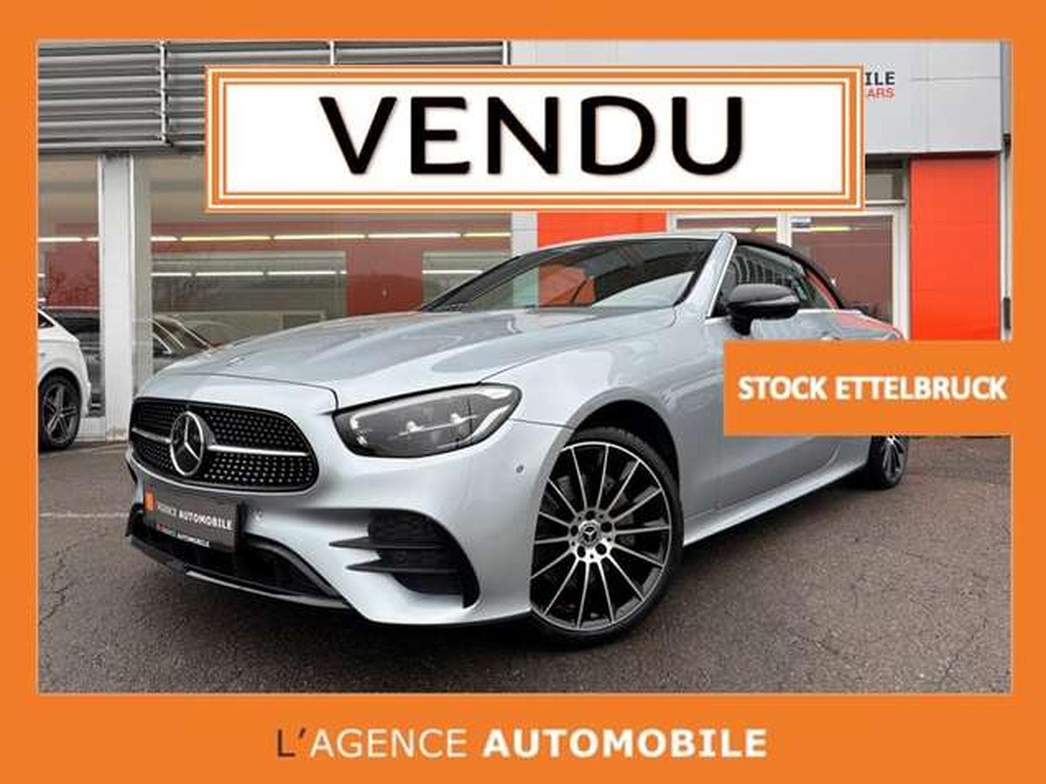 Mercedes E 220 E 220D 4MATIC-PACK AMG CAB-JUSQUA 48 MOIS GARANTIE (2022) - Photo 1