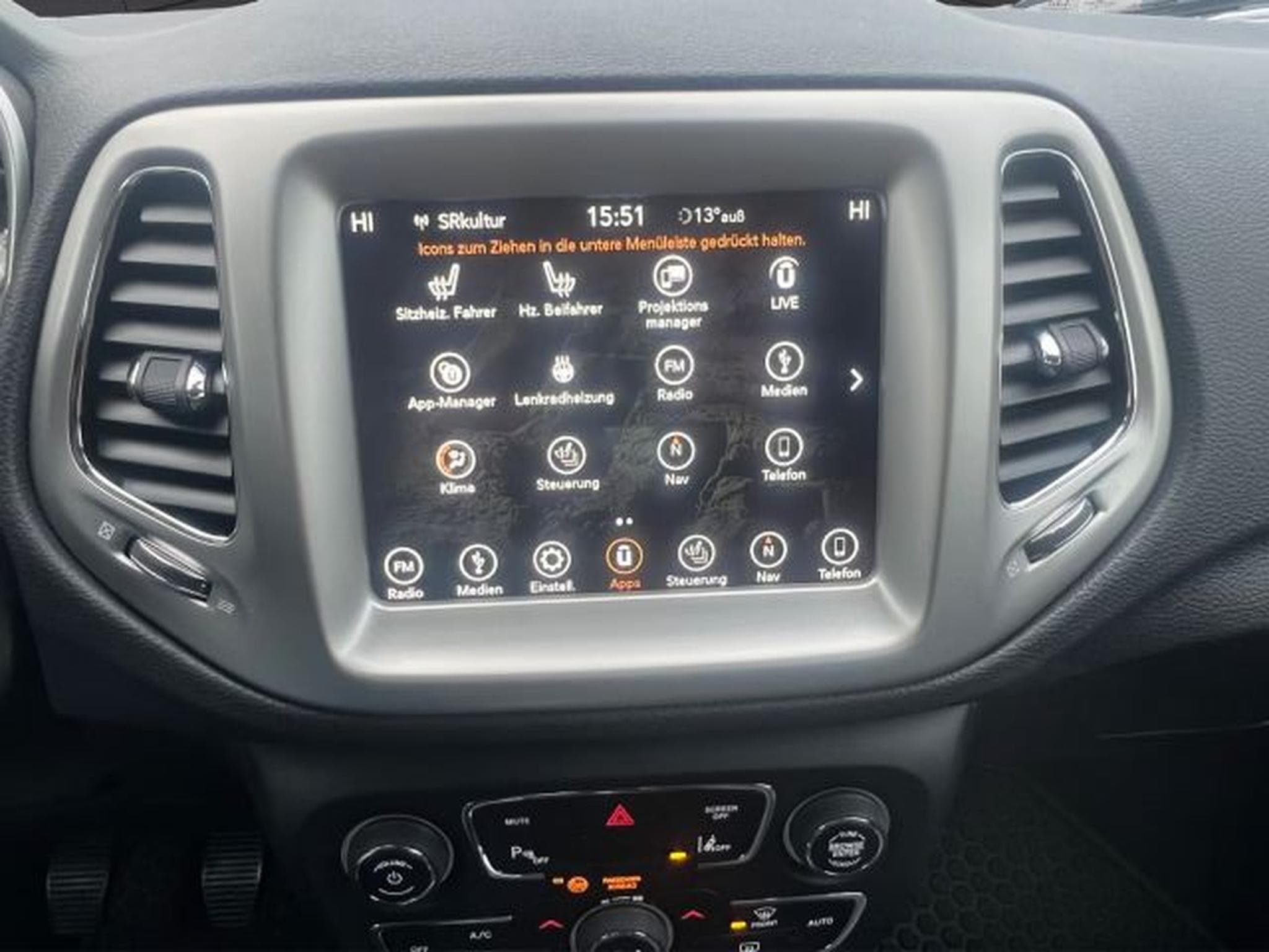 Jeep Compass Compass Longitude SHZ, KLIMA,NAVI,RFK,LH,ESP,GRA (2019) - Photo 13