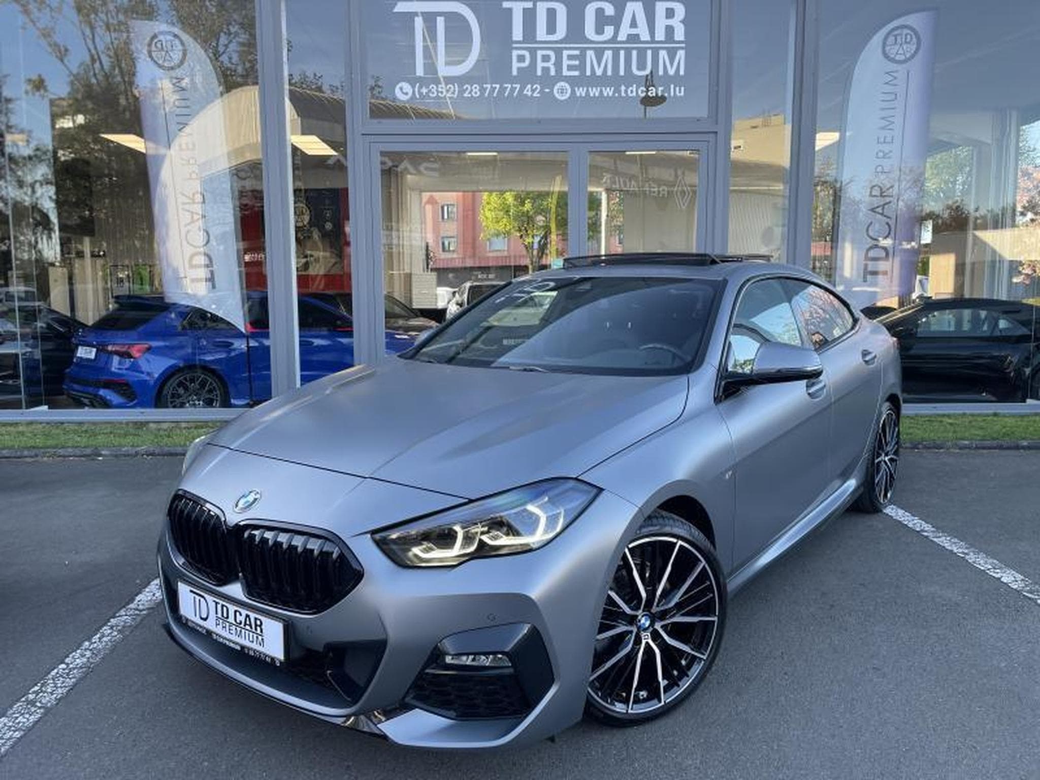 BMW 218 Gran Coupé i Pack M Auto Frozen Grey Toit Ouvrant (2024) - Photo 1