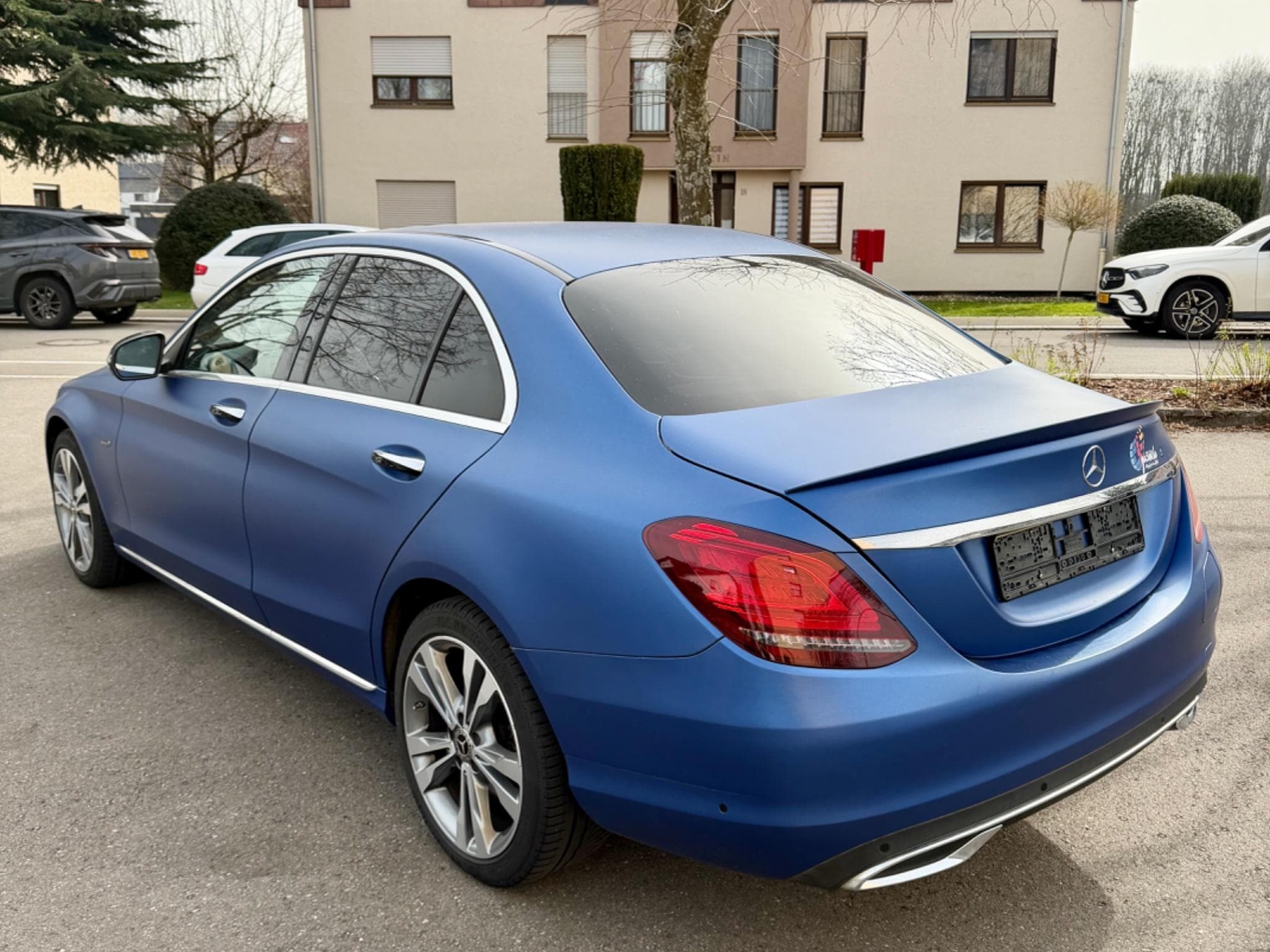 Mercedes C 300 C300de plug-in hybrid diesel-electrique (2020) - Photo 8