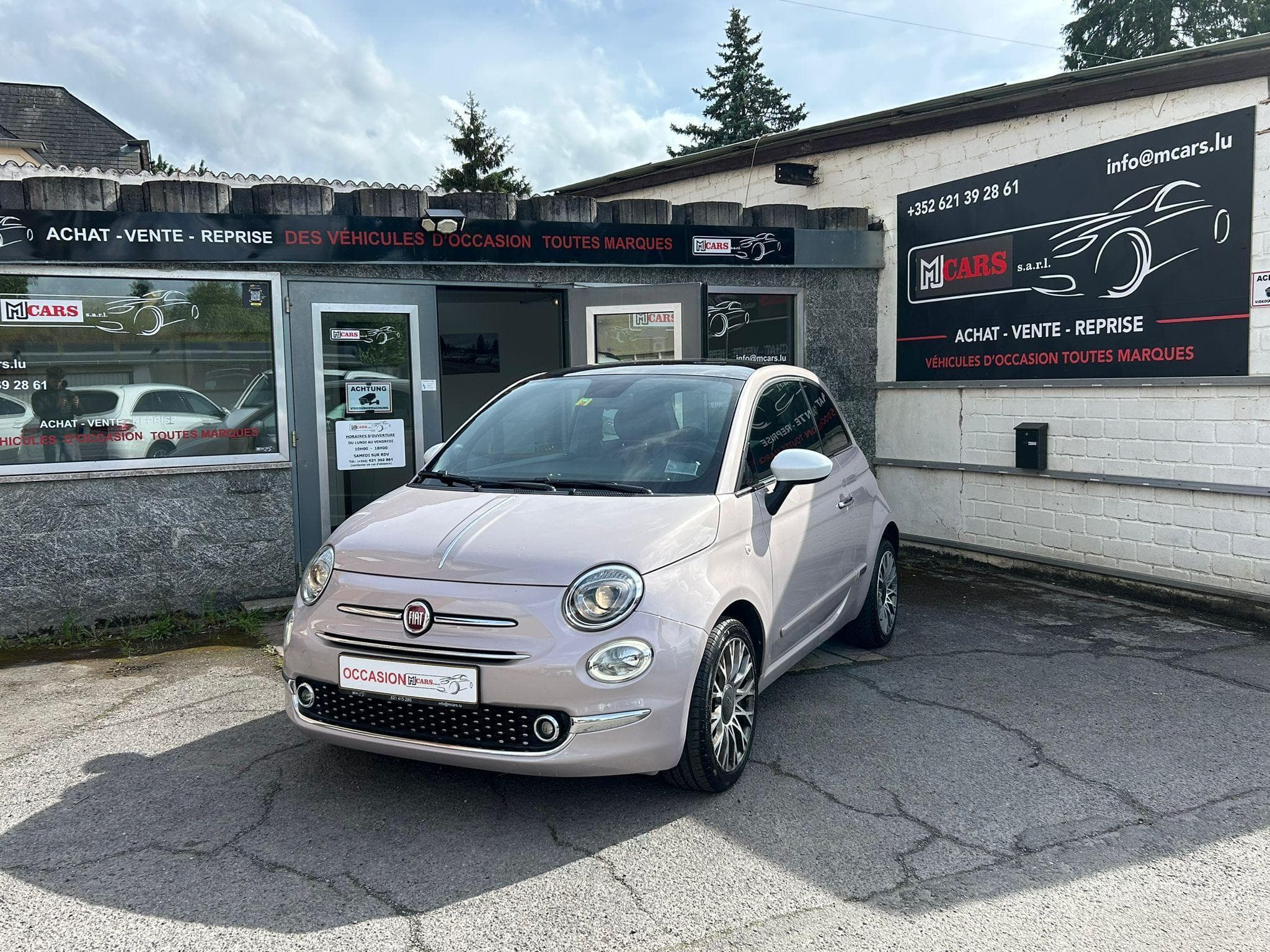 Fiat 500 1.2 AUTOMATIQUE PANORAMA NAVIGATION (2020) - Photo 1