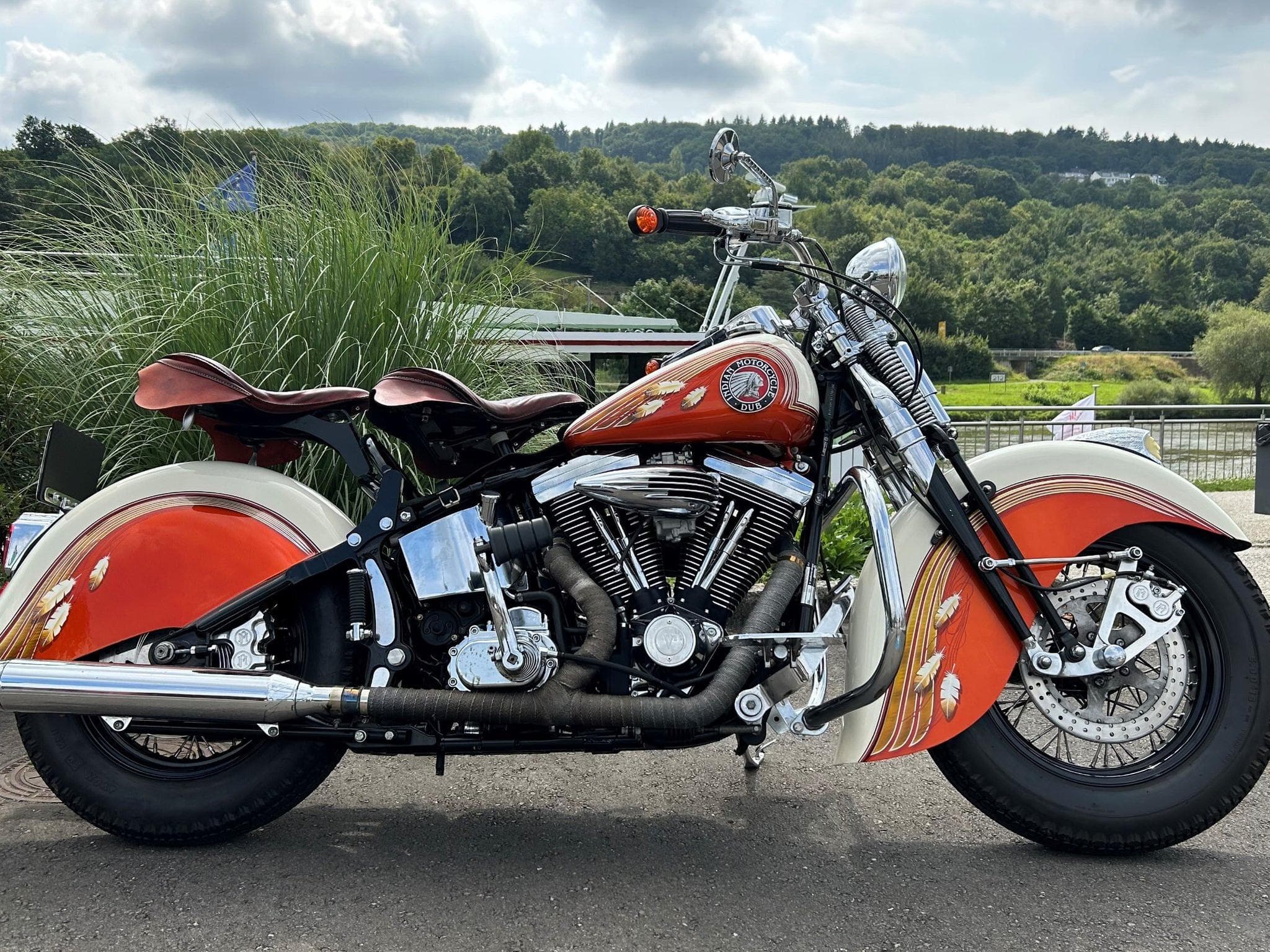 Harley-Davidson Springer Custom CUSTOMISEE PAR SERGE DUBS (1992) - Photo 1