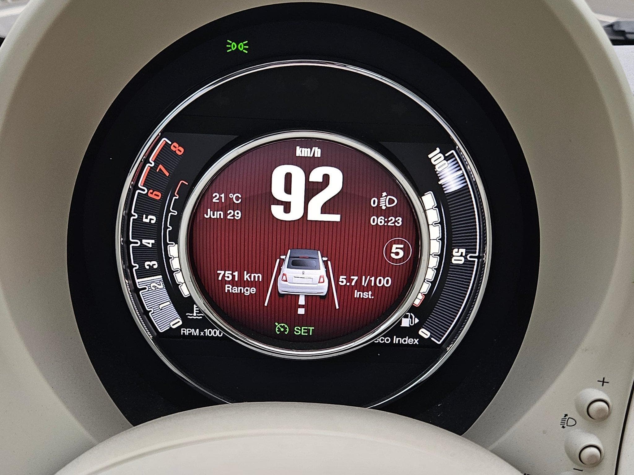 Fiat 500 Cabrio Lounge 1.2 (2017) - Photo 14