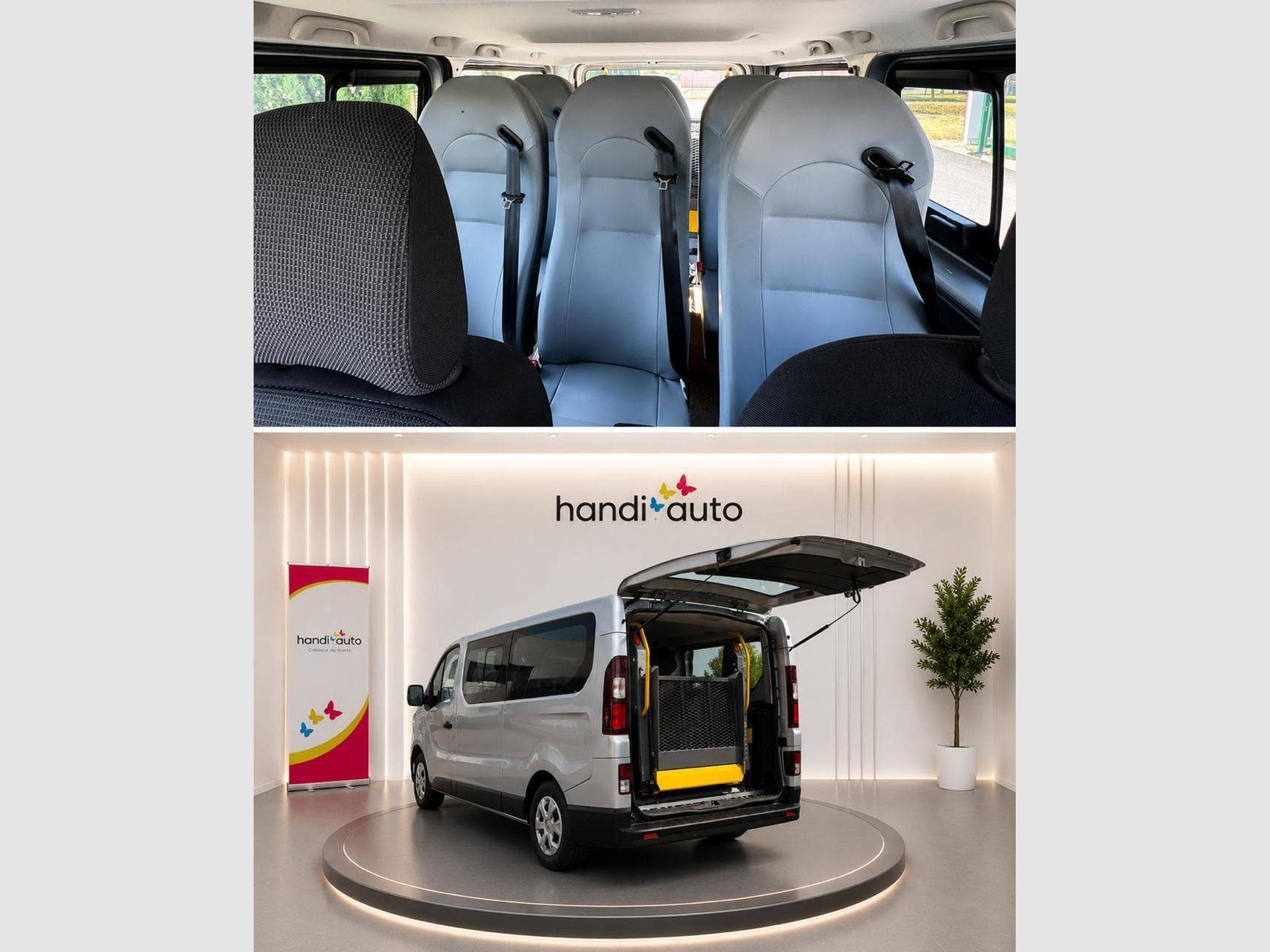Renault Trafic Traffic L2H1 TPMR - 2 fauteuils roulants / 9 places (2025) - Photo 4