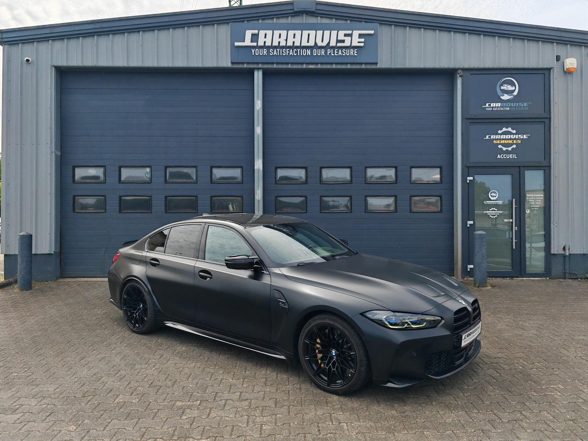 BMW M3 Compétition XDrive (2021) - Photo 2